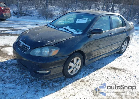 2007 Toyota Corolla S from USA, damaged, VIN 2T1BR32E07C744738
